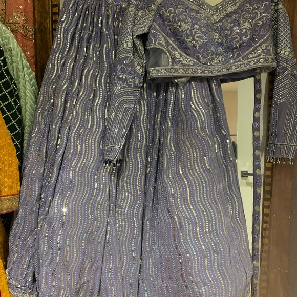 Designer lenghas for sale more on Instagram page shandesigns2020 - Picture 3 of 11